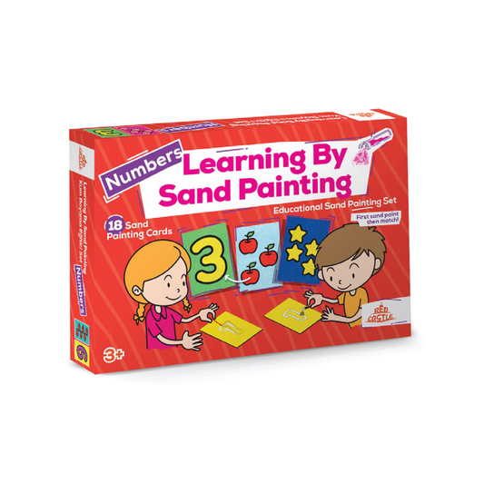 RCTUPSET Zahlen Sandmalen Set – Zahlen Lernset für Kinder