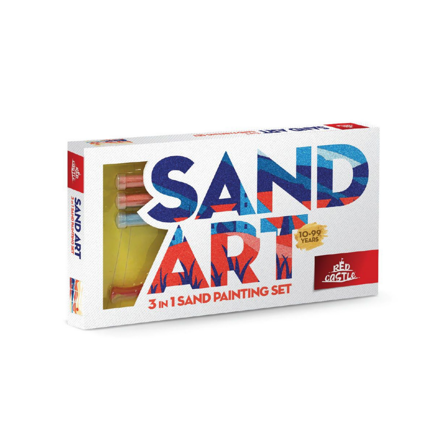 YKP Sand Art Set – Sandmalen-Set mit 3 Karten