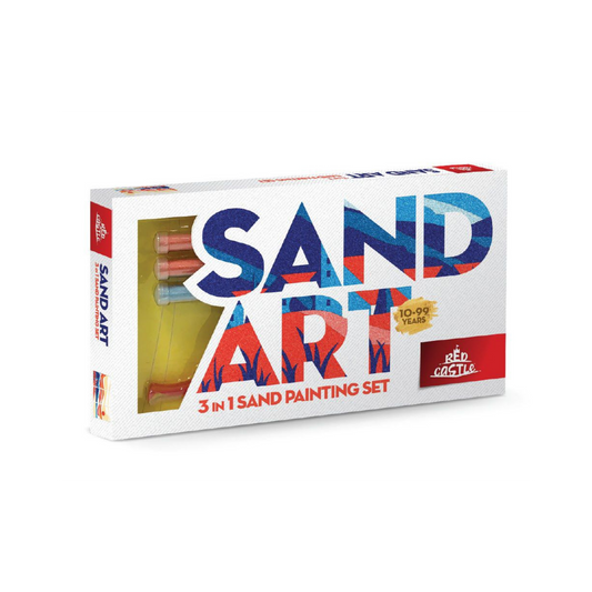 YKP Sand Art Set – Sandmalen-Set mit 3 Karten